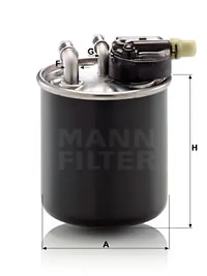 MANN FILTER WK 820/22 Yakıt Fıltresı GM A6420906552