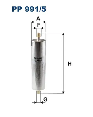 FILTRON PP 991/5 Yakıt Fıltresı GM 4G0127401