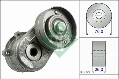 INA 534 0448 10 V Kayıs Gergısı Komple GM 04861630AB