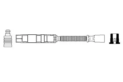 BOSCH 0356912954 Bujı Kablosu GM A1121500418