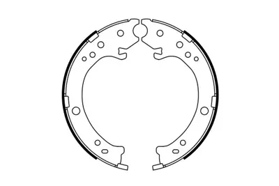 BOSCH 0986487765 El Fren Balatası GM 43053/SWW/000