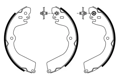 BOSCH 0986487928 Pabuç Balata Ve Fren Kampanasi GM D4060JX00A