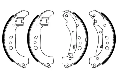 BOSCH 0986487959 El Fren Balatası GM 2Q0698525A