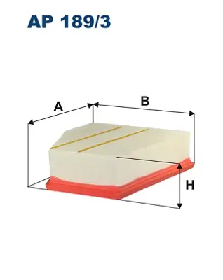 FILTRON AP 189/3 Hava Fıltresı GM 6R0129620B