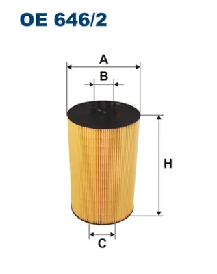 FILTRON OE 646/2 Yağ Fıltresı GM 51.05504/0107