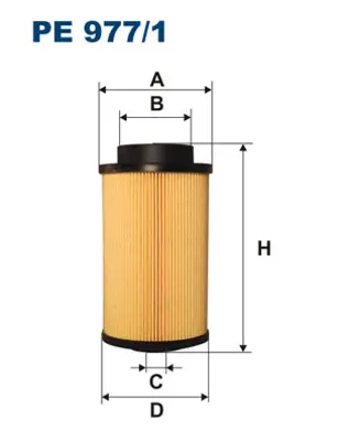 FILTRON PE 977/1 Yakıt Fıltresı GM 51.12503/0061