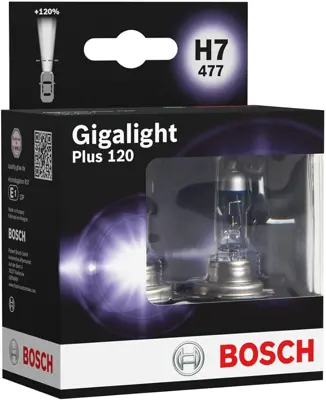 BOSCH 1987301107 Ampül H7/12V/55W/PX26D