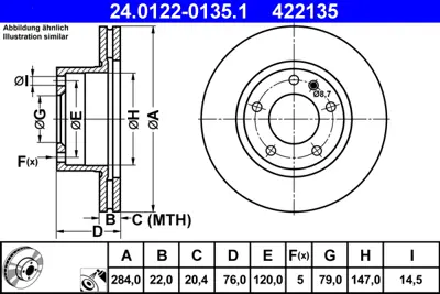 BENDIX 561186J DİSK FREN AYNASI ÖN 561186J E28 81 88 (JURID)