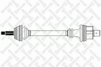 BROM R4009K AKS KOMPLE SOL R4009K CLIO-II 1.2-1.4 1.6-16V ABSLİ 26DİŞ (98-05)