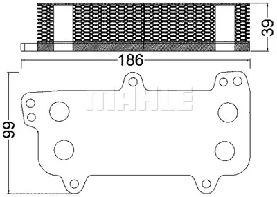 BROM VW5022 YAĞ SOGUTUCUSU TRANSPORTER T5 TOUAREG 2.5 TDI 2004-2010 (130PS)