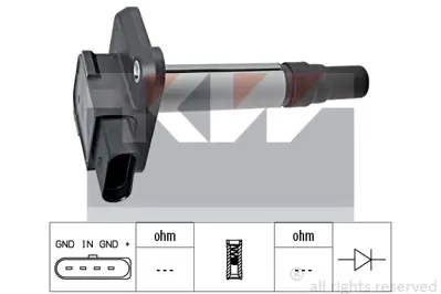 CAREX CRX8165 BOBİN CRX8165 PASSAT A3 1.8T (96-) AGU (06B905115E)