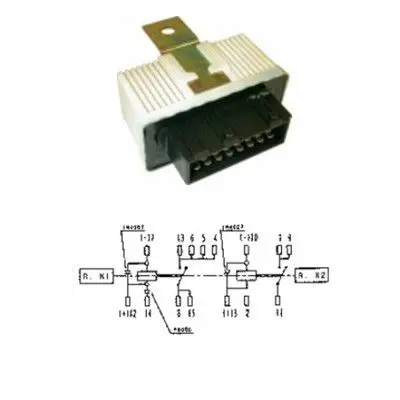 EKİM HLR10005 YAKIT POMPA RÖLESİ HLR10005 PALIO BRAVO MAREA YENİ BEYAZ