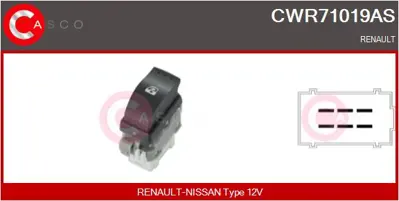 EKİM PRA700062 CAM ANAHTARI 700062 MEGANE-II TEKLİ