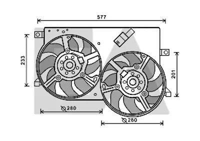 KALE 012622210 FAN MOTORU + DAVLUMBAZ 012622210 ALBEA 1.3 JTD