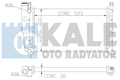 KALE 342265 RADYATÖR KOMPLE 342265 UNO 70