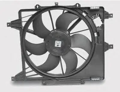 KALE 414300 DAVLUMBAZLI FAN MOTORU 414300 CLIO-II KANGO (97-) MEGANE (99-03) (380MM)