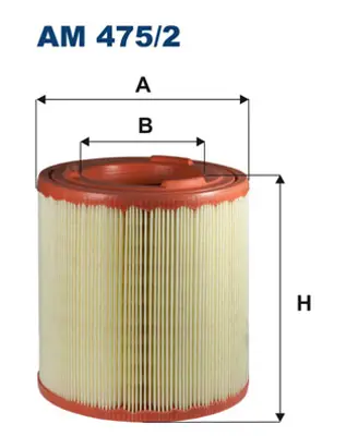 FILTRON AM 475/2 Hava Fıltresı GM 16546/MA70A