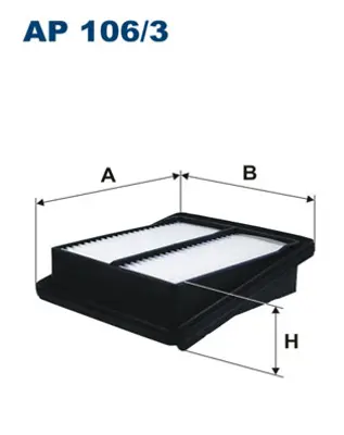 FILTRON AP 106/3 Hava Fıltresı GM 17220/PWA/Y10