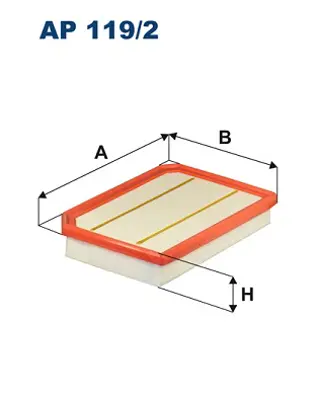 FILTRON AP 119/2 Hava Fıltresı GM A2600940300, GM 2600940300