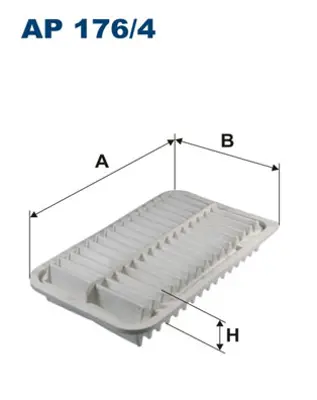 FILTRON AP 176/4 Hava Fıltresı GM 13780/73KA0