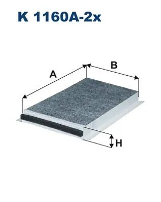 FILTRON K 1160A-2x Polen Fıltresı GM 64316913505, GM 64316913506, GM 64316935822, GM 64316935823, GM 64319171858, GM 64319174370, GM 64319174371, GM 64316913503, GM 64316913504, GM 64316921602