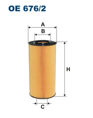 FILTRON OE 676/2 Yag Fıltresı GM 1643070, GM 1629393, GM 7424993649