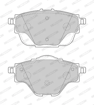 FERODO FDB4766 Fren Balatası Arka GM 1609000980, GM 1619791280, GM 95525386, GM 1647860380, GM 1647874380, GM 1617535480, GM 1678168080, GM 1610428780, GM 2Q0698451A, GM 5Q0698151C