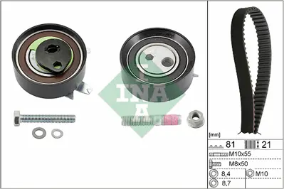 INA 530 0062 10 Trıger Setı GM 074130113J