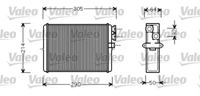 KALE 346430 Kalorıfer Radyatörü GM 9171503, GM 6113002, GM 8FH351311391, GM 73641