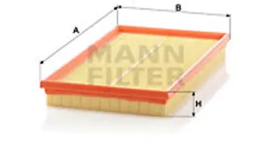 MANN FILTER C 34 104 Hava Fıltresı GM 1040940104, GM A1040940104, GM 30947304, GM A0030947304