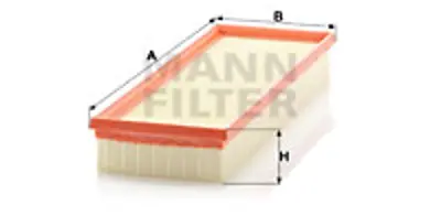 MANN FILTER C 37 100 Hava Fıltresı GM 13717561235, GM 7561235