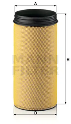 MANN FILTER CF 1940 Hava Fıltresı GM 21115501, GM 23294956, GM 21115483, GM 21115483S1, GM 21115501S1, GM 21243188, GM 21243188S1, GM 21834205, GM 21834205S1, GM VOE21115501