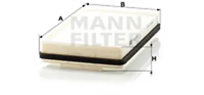 MANN FILTER CU 2534 Hava Filtresi GM 136/2124