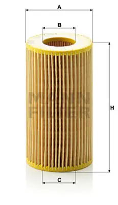 MANN FILTER HU 718/1 K Yag Fıltresı GM A0011849425, GM A6111800009, GM 11849425, GM 6111800009, GM 1109V0, GM 1121840025, GM A6111800010, GM 6111800210, GM 6111800010, GM A1121840025