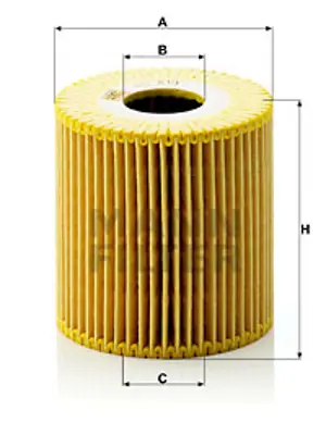 MANN FILTER HU 819 X Yag Fıltresı GM 1275810, GM 12758108, GM 1275811, GM 12758116, GM 12758100, GM VOLVO1275810, GM 1278116, GM 12758107277, GM 12758110, GM 35178573