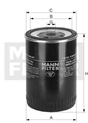 MANN FILTER WK 950/3 Yakit Filtresi GM 426430A1