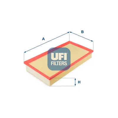 UFI 30.077.00 Hava Fıltresı GM 1J0129620, GM 1J0129620A, GM 1JO129620, GM 1J0127401A, GM 1H0819644B, GM 1H1819640A, GM 74115562, GM XM216744AA, GM 1100696, GM 1J0127401