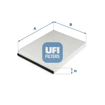 UFI 53.324.00 Polen Fıltresı GM 4M0819439, GM 8W0819439, GM 4M0819439A, GM 4M0819439B, GM 8W0819439A, GM FP31003, GM V10312533, GM 4110819439, GM 8M0819439B, GM PAB81943900