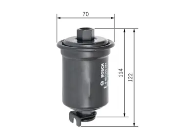 BOSCH 0450905914 Benzınfıltresı GM 2330020030, GM 2330029055, GM 2330039045, GM MB504452, GM MB504758, GM MB504760, GM MB504764, GM MB658684, GM MB844122, GM MB868452