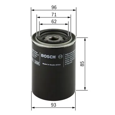 BOSCH 0451103219 Yag Fıltresı