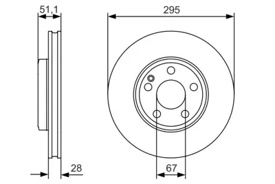 BOSCH 0986479A01 Fren Dıskı Ön GM 2464210112, GM A2464210112, GM 2464212512, GM 4212412, GM A2464212412, GM A2464212512, GM 2464212412, GM A246421011207, GM 246421011207, GM 402065DA0A