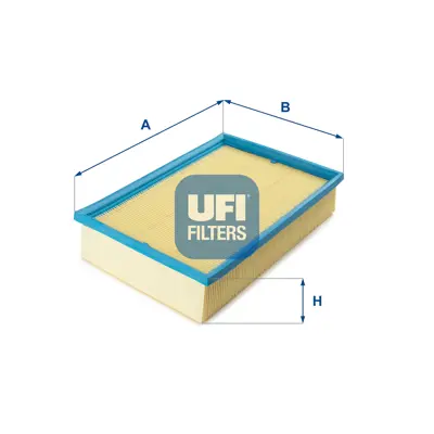 UFI 30.946.00 Hava Fıltresı GM 131129620, GM 191129620, GM 859129620, GM 1444L8, GM 890X9601KA, GM 890X9601JA, GM 5022749, GM 5022748, GM 798041, GM 330129620