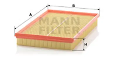 MANN FILTER C 34 116/1 Hava Fıltresı GM 835614, GM 835615, GM 90499582, GM 90512444, GM 90512446, GM 90512447, GM 93366614, GM 90499589, GM 90512445, GM VAF606