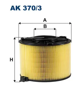 FILTRON AK 370/3 Hava Fıltresı GM 8W0133843B, GM 8W0133843E