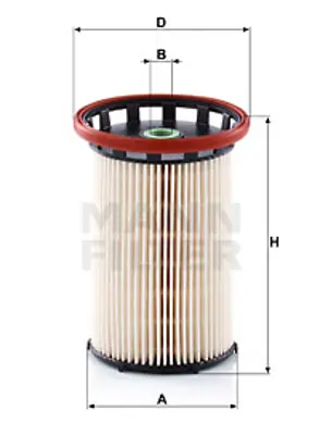 MANN FILTER PU 8008/1 Yakıt Fıltresı GM 7N0127177, GM 7N0127177B, GM 7N0127400D, GM 7N0127400, GM 7N0127177A, GM 7N0127177C, GM 77368556, GM 7N0127400A, GM 7N0127400E