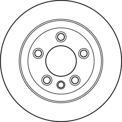 TRW DF4487S Fren Dıskı Arka GM 7L8615601C, GM 7L8615601G, GM 95535240130, GM 95535240131, GM 7L6615601D, GM 7L6615601J, GM 95535240100, GM 7L8615601N, GM 7L0615601D, GM 7L8615301C