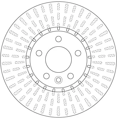 TRW DF6499S Fren Dıskı Ön GM 7E0615301C, GM 7E0615301F, GM 3C0615301C, GM 3C0615301D, GM 8S0615301D, GM 5Q0615301G, GM 1K0615301AD