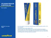 GOODYEAR 701015 Sıvı Conta 80 ML SİYAH (TÜP) GM 701015