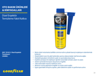 GOODYEAR 701012 Enjektör Temızleyıcı DİZEL 300 ML GM 701012