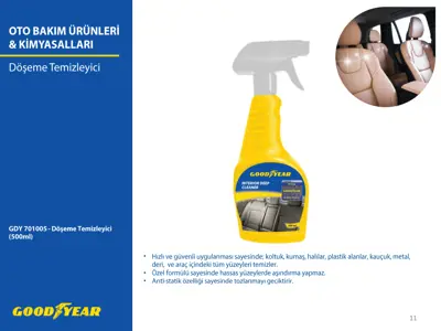 GOODYEAR 701005 Döseme Temızleme Spreyı GM 701005